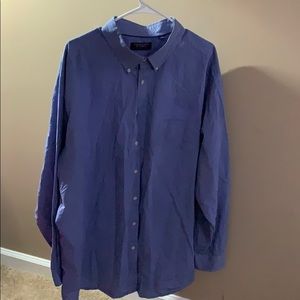 Roundtree & Yorke blue shirt